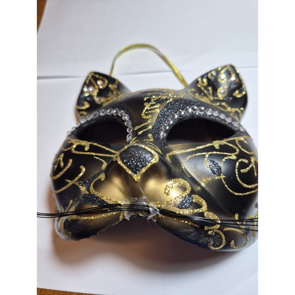Kitty Kat Face Mask For Halloween Has Been Repaired READ DESCRIPTION